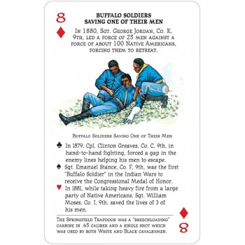 Buffalo Soldiers kortų žaidimas Us Games Systems